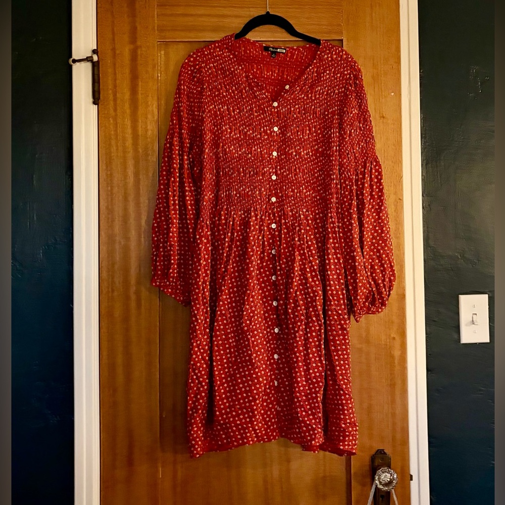 Madewell 3/4 sleeve dress